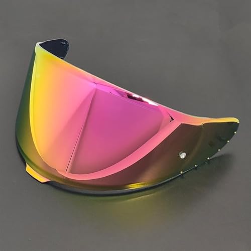 SHOEI Z8 X15用バイクヘルメットバイザー UV耐性レンズ ウインドシールド(Rose red)