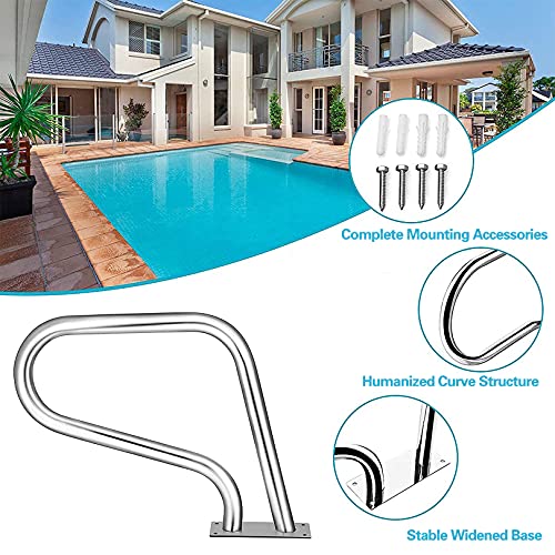 Barandal de seguridad para piscina de acero inoxidable 304 miniatura 2