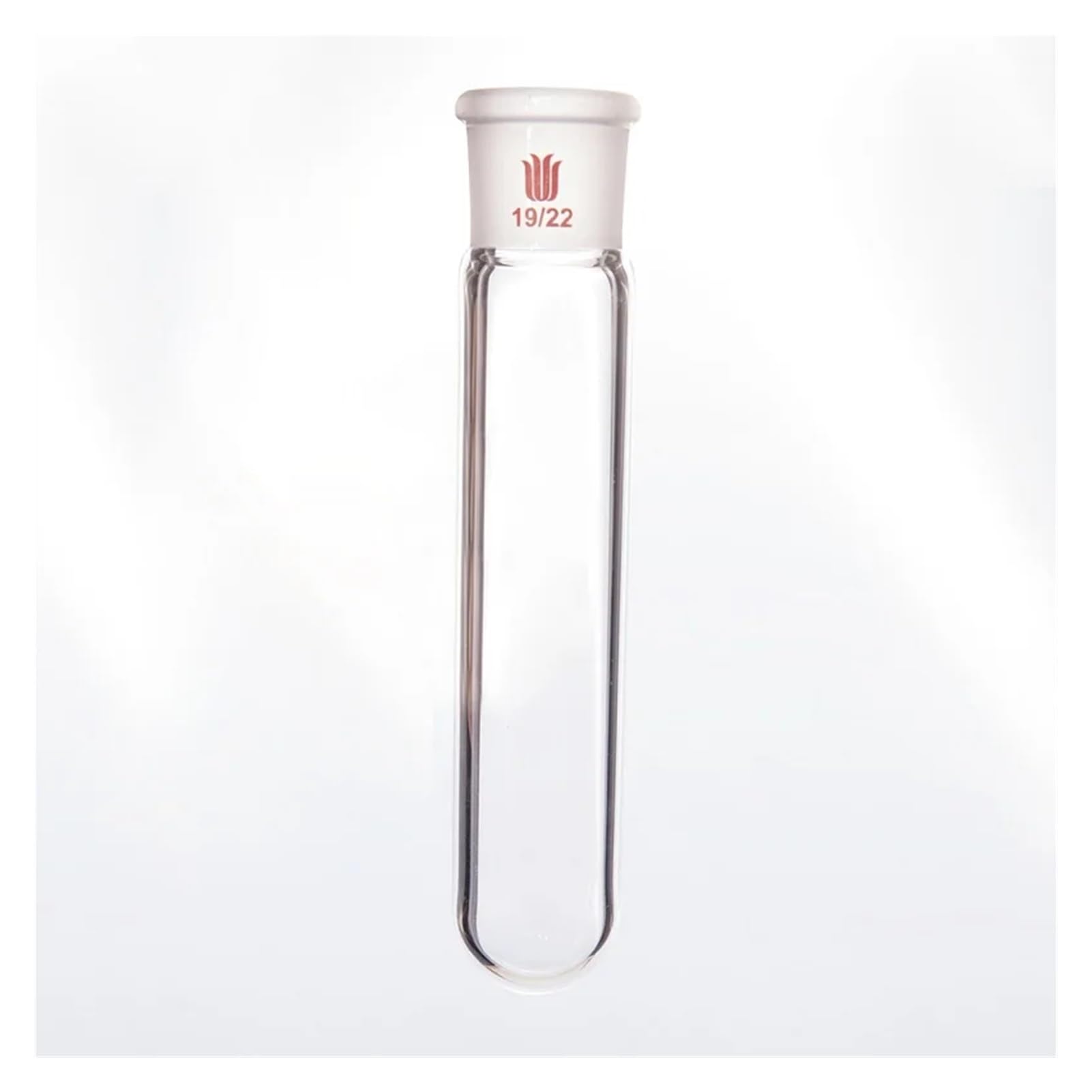 Tubo de ensayo con Junta esmerilada, Pared Gruesa, 5 ml 10 ml 25 ml 50 ml 100 ml, matraz de Vidrio de borosilicato, T89(10mL-T89191022)