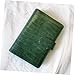 OHPHCALL A6 Binder Texture Cover Budget Notebook Binder Loose Leaf Notebook Cover