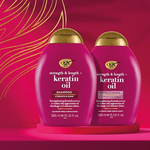 Keratin Shampoo OGX Strength & Length mit Keratinöl