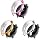 Compatible for Amazfit GTR 4 Case Cover, Scratch-Resistant Protective Case with Screen Protector for Amazfit GTR 4/GTR4 Watch Case (Pink+Silver)