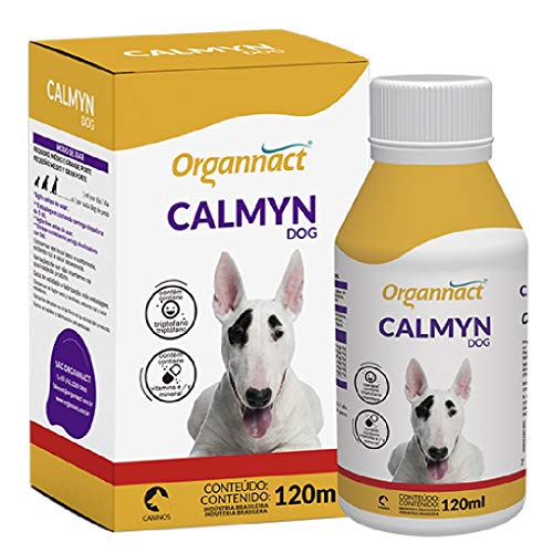 Combo 2un Suplemento Vit. Organnact Calmyn Dog 120ml Cada