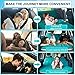 AKUDY SUV Air Mattress,Thickened Flocked Camping Bed for Car Trunk & Back Seat ， Includes Electric Pump & 2 Foot Pedals ， Portable Inflatable car Mattress for Camping,Sleeping