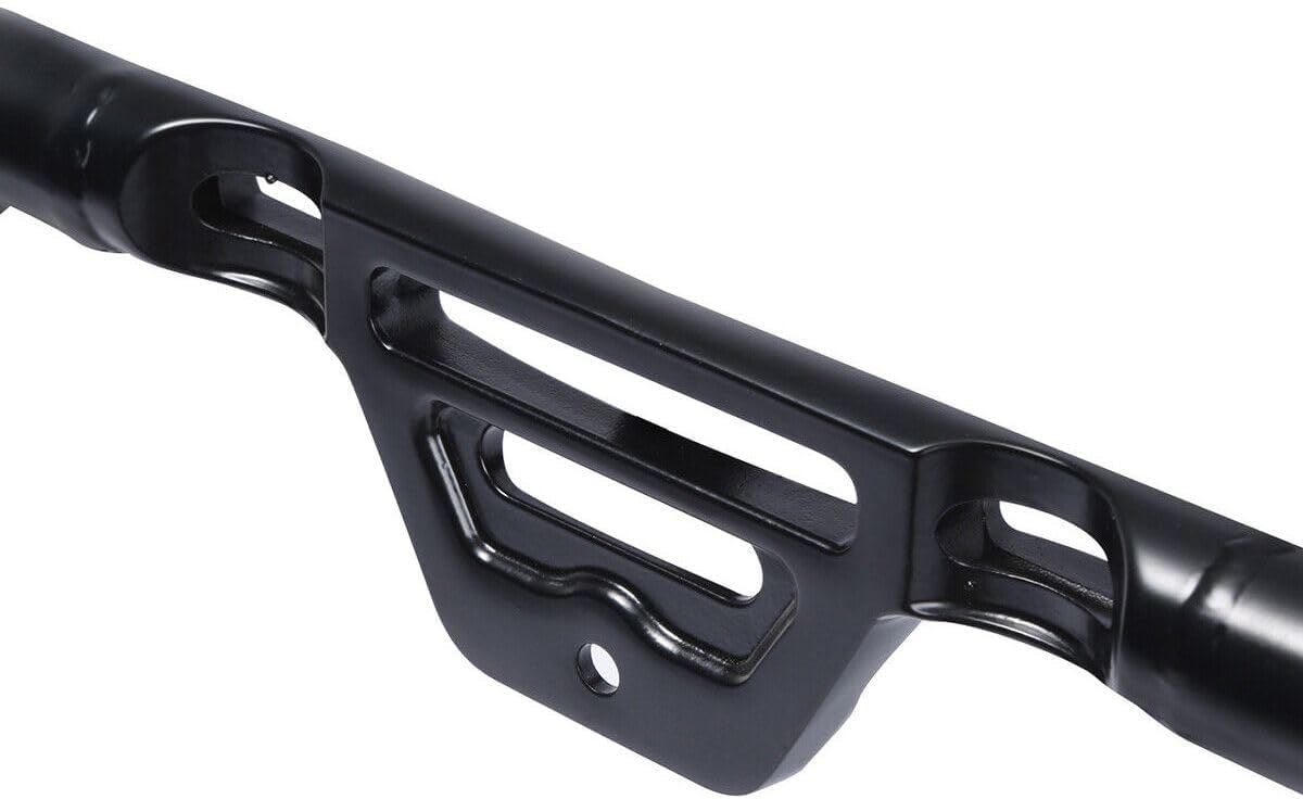 Mustache Highway Engine Guard Crash Bar Fits Street Bob Iron,Rubber Front Matte Black,Easy to install