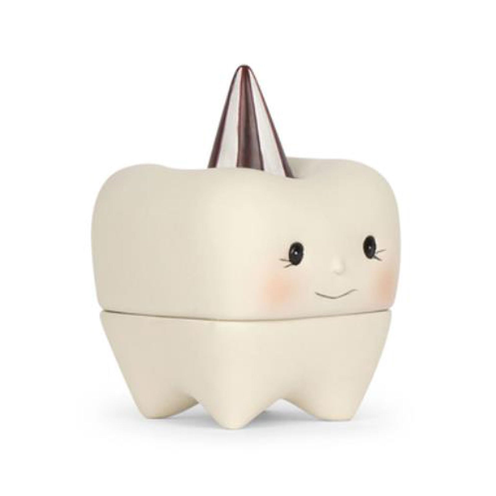 Boîte de fée des dents en forme de dent 3D pour la conservation des souvenirs d'enfants