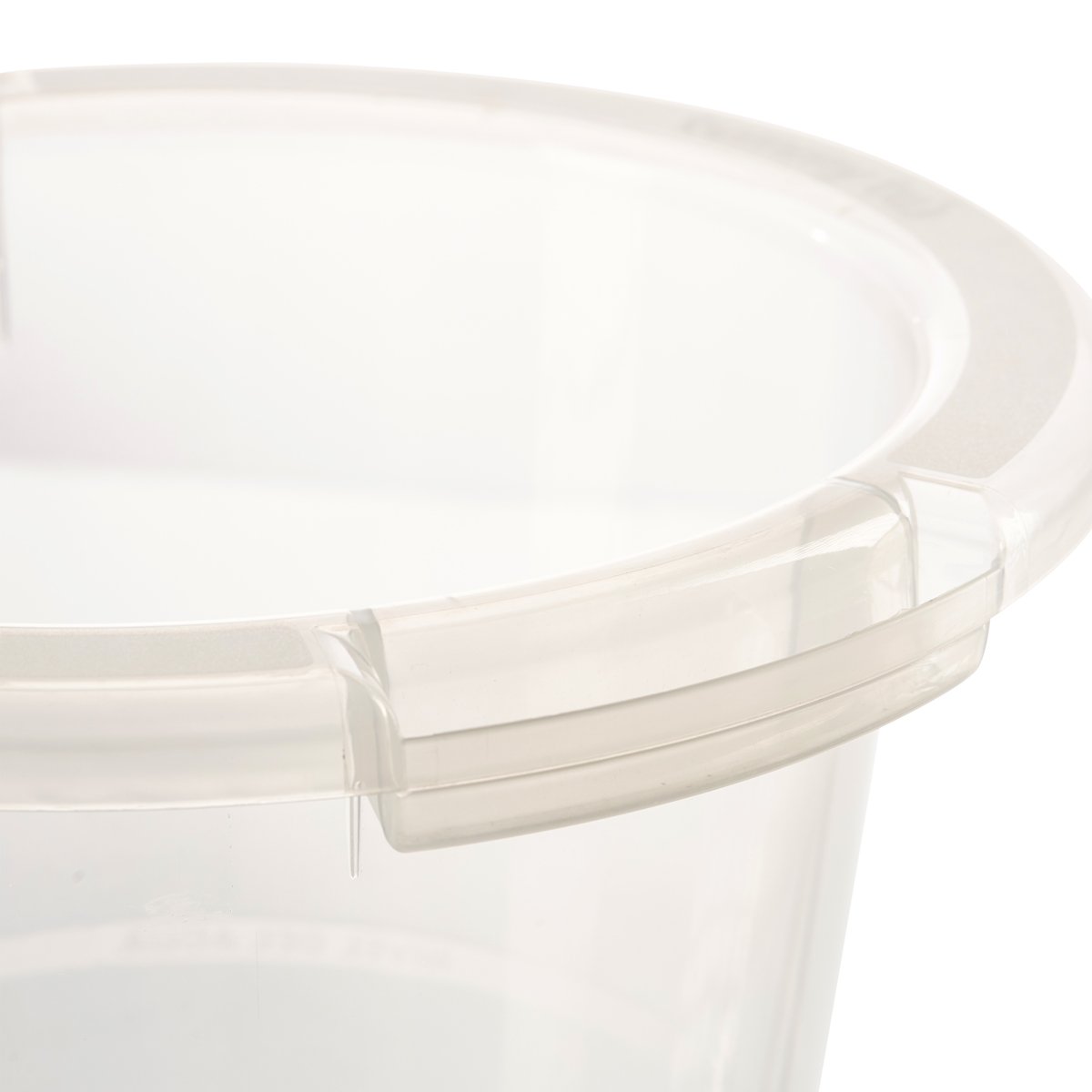 tummy tub das Original - Badeeimer kippsicher, rutschfest und schadstofffrei, transparent, für Kleinkinder