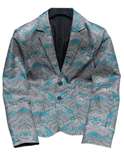 Costume de Cosplay en Jacquard de Qualité pour Homme Distingué