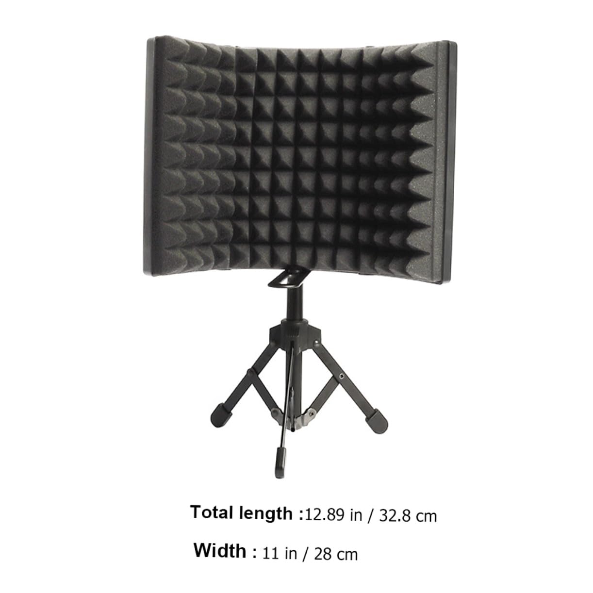 Schallabsorbierender Mikrofon Windschutz mit Rauschunterdrückung und Isolationsschild Absorptionsschaum für Filmaufnahmen und Gesangsaufnahmen