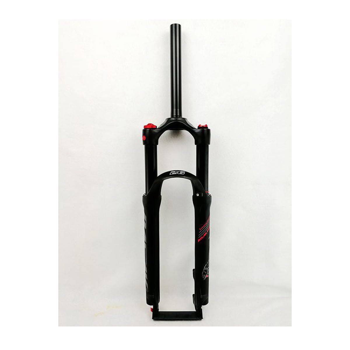 Horquilla de suspensión para Bicicleta de montaña MTB de 26, 27.5 y 29 Pulgadas con Ajuste de amortiguación, Horquilla Delantera de 1-1/8", Tubo Recto, Recorrido de 100 mm, Libera