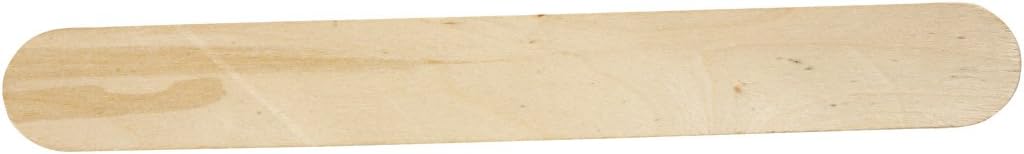 Creativ 100263 Extra Long and Wide Ice Lolly Sticks, Long, Thick, L: 20 cm, W: 25 mm, Birch, 15pcs, Wood