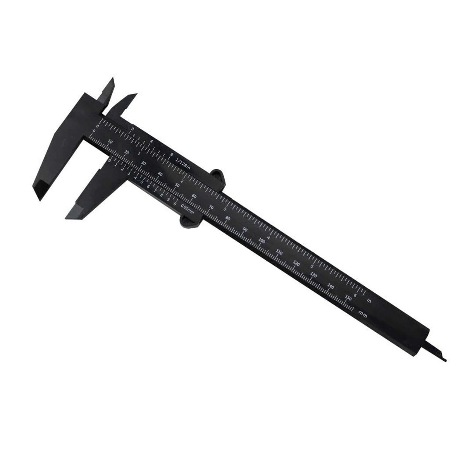 SWENEEN 150Mm Electronic Digital Caliper Carbon Fiber Dial Vernier Caliper Gauge Pachometer Digital Micrometer Measuring Tools,Black Plastic