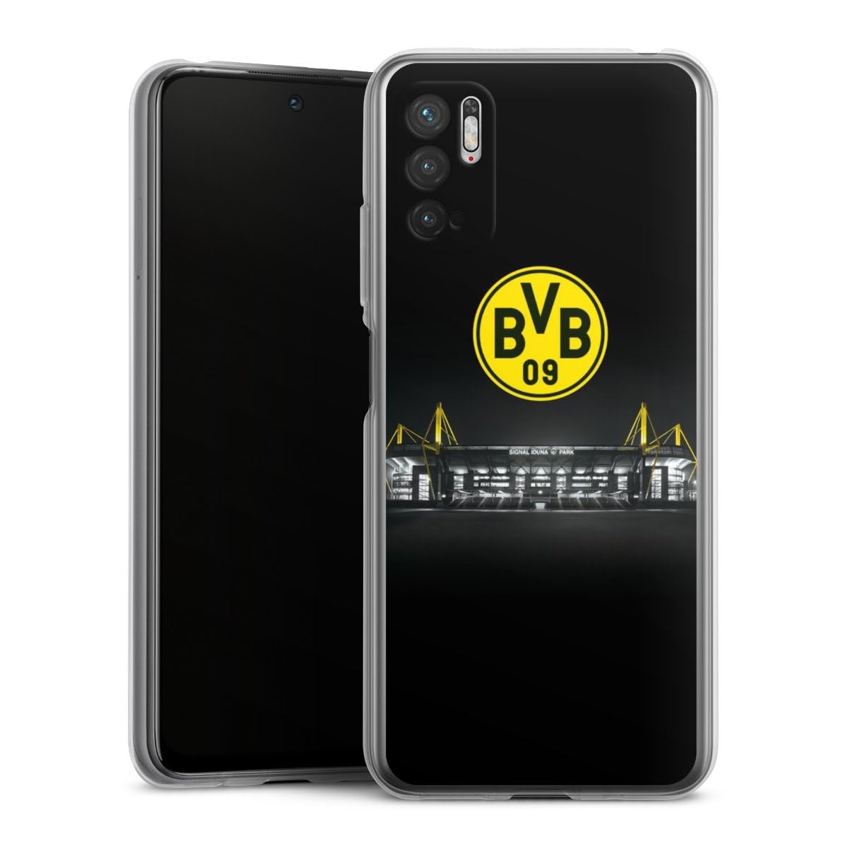 Custodia di silicone compatibile con Xiaomi Redmi Note 10 5G