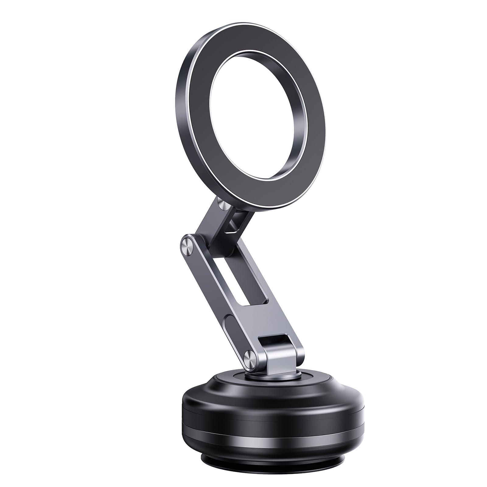 Staffa Supporto Magnetica per Montaggio Smartphone Parabrezza con Aspirazione A Vuoto Ruotabile A 360 Gradi Videochiamate Navigazione Supporto Telefono Auto