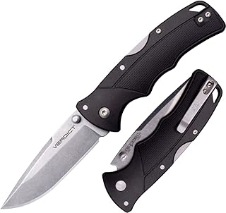 Cold Steel Verdict 4116SS 3in Spear Point Blade Black GFN - Cold Steel