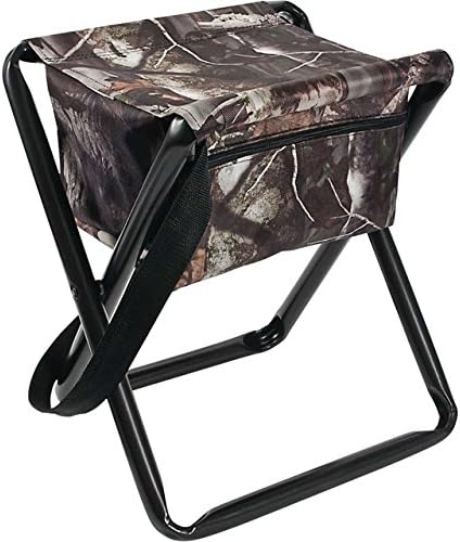Allen Company Camo Folding Hunting Stool with Storage Pouch- Next G2 Camo - 12L x 14.5W x 17H inches