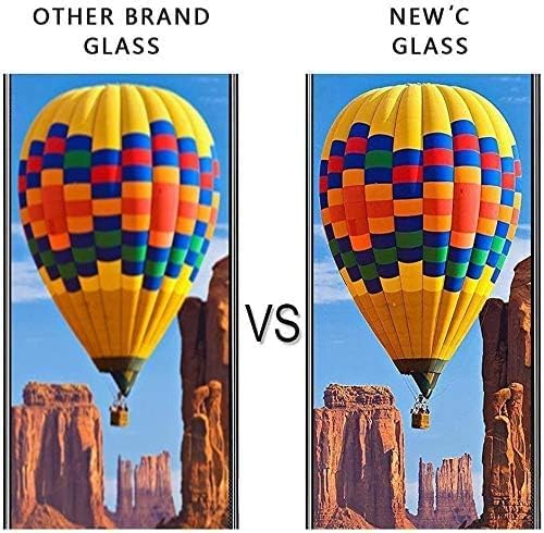 Miniatura 6 de NEW'C Paquete de 3 protectores de pantalla diseñados para Nintendo Switch (modelo OLED), vidrio templado, compatible con fundas, antiarañazos, sin