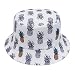 GP Accessories Trends Fashion Bucket Hat Large Pineapple 2 Color White