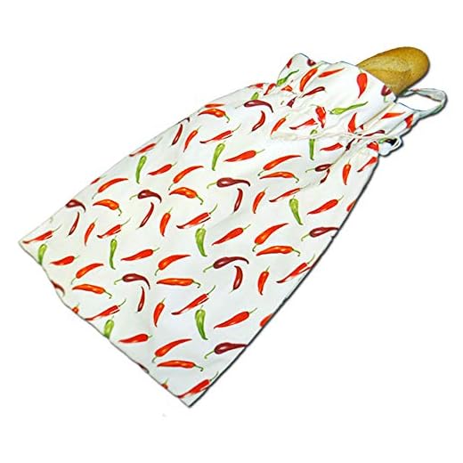 SACASAC ® Bolsa para el Pan en Tela - Microrespirante -42x5x35cm - Made in France