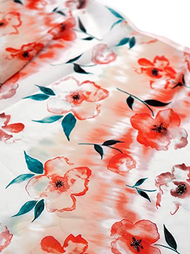 Skwodico Flowers Pattern Ballet Chiffon Wrap Skirts Wsk2212 (Wsk2212C) #TOP1