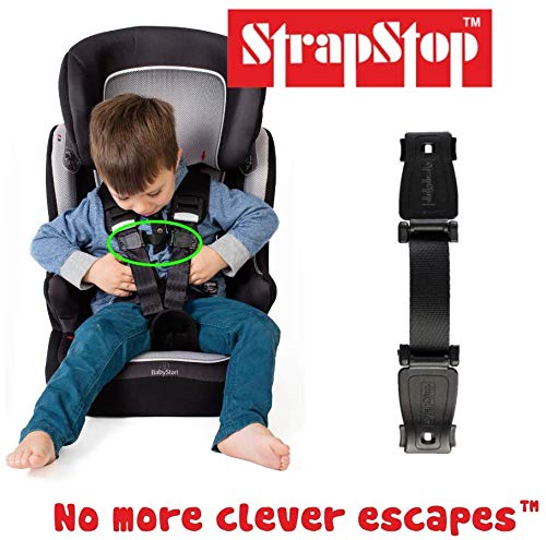 StrapStop - Multipurpose Safety Strap for High Chairs/Car Seats/Bike Seats/Strollers/Backpacks and More