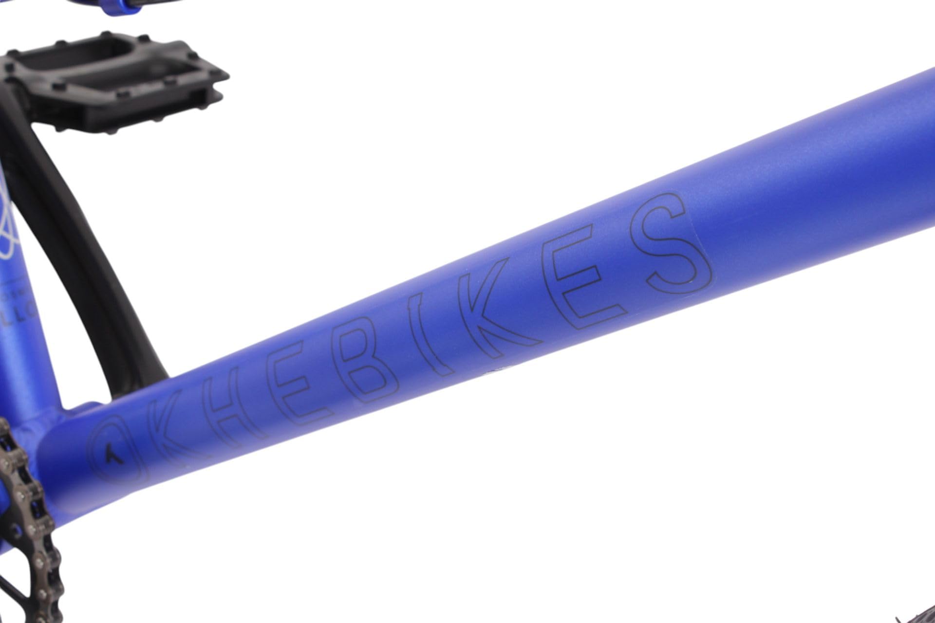 KHE Cosmic AL 20 pollici BMX ruota – Telaio in alluminio – 10,6 kg – Freni a V – Affix Rotor – Trucchi – Pneumatici Acme – Street Park Pumptrack – Blu – Modello 2025 – 135 – 170 cm dimensioni del