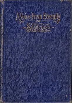 Hardcover A VOICE FROM ETERNITY. Soul Searching Sermons Book