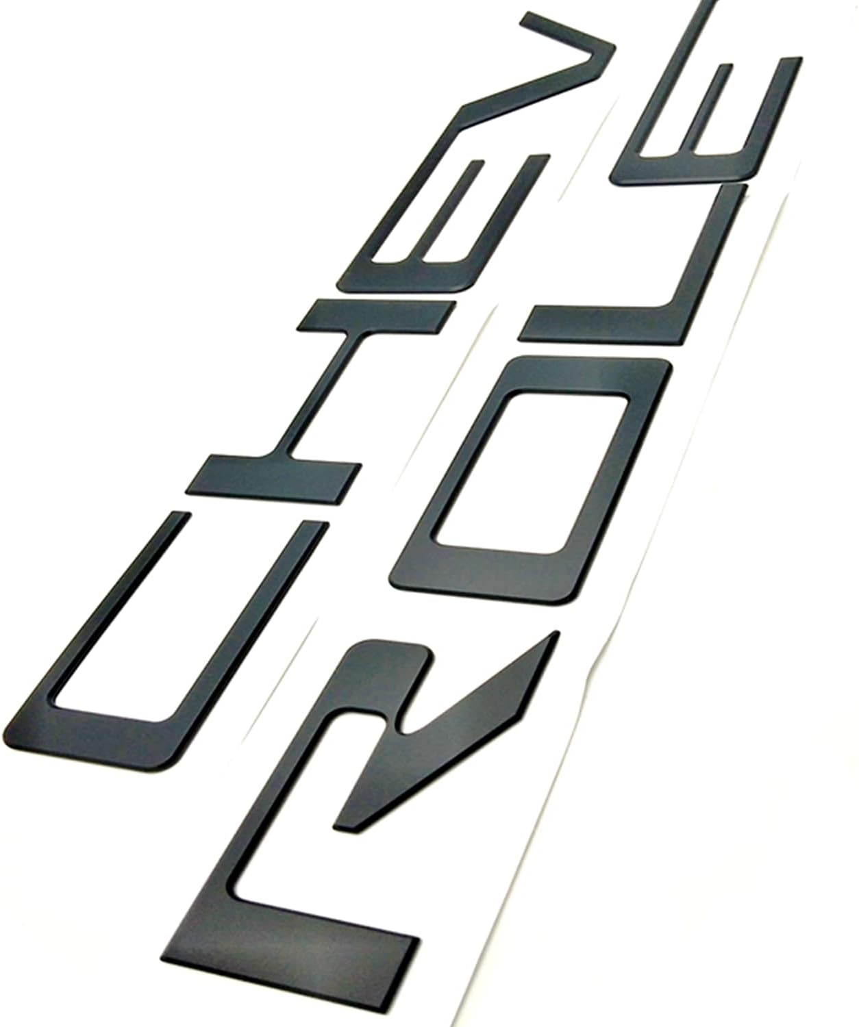 JOJOMARK Tailgate Inserts Letters Compatible with Silverado 1500 2500 HD 2019 2020 2021 2022 Accessories Rear Inlays Emblem Decals (Matte Black)