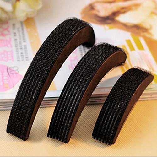 MultiCart Hair Styling Bun Maker 3Pcs Banana Puff Makers