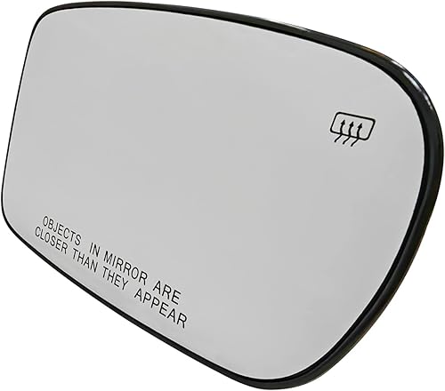 Miniatura 5 de Espejo calefactable del lado derecho del pasajero con placa trasera compatible con Chrysler 200 300, Dodge Charger 2011-2021 Reemplazar 68101146AA