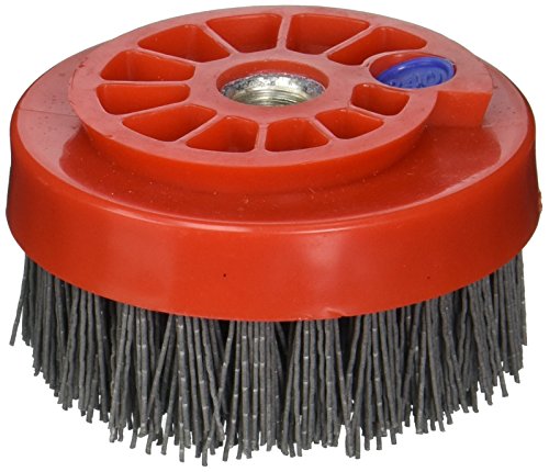 Image of 4 inch ADT Antiquing Brush with 5 /8-11 Thread /Snail Lock 240 Grit
