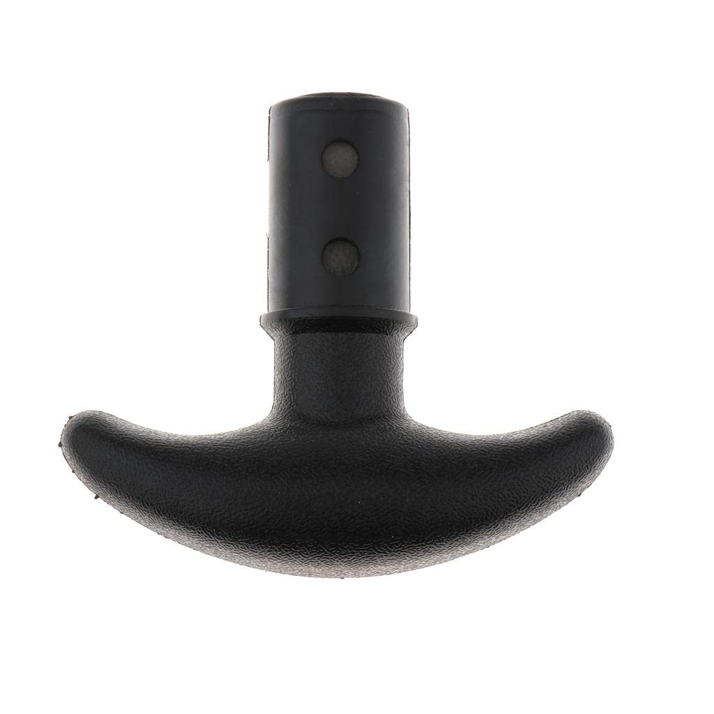 2 Piezas Empuñadura de para Kayak Cabezal de Mango para Accesorio de Navegación Protector Antideslizante Portátil Adecuado para Kayak Canoa