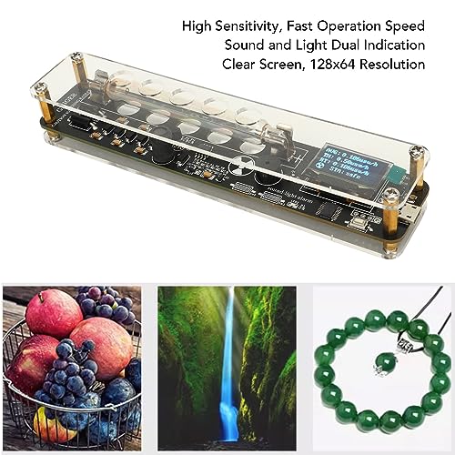Image of Nuclear Radiation Detector, Portable M4011 J321 Geiger Counter with Organic Light Emitting Diode Screen, Multiple Functions, Detect X Ray, γ Ray, β Ray