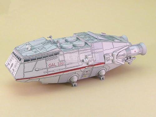Nzpost As Pic 1:120 Scale Battlestar Galactica Colonial Shuttle Diy Handcraft Paper Model Kit(Unassembled Kit)