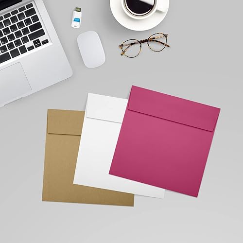 Vista 134 de Sobres cuadrados de 5 1/2 x 5 1/2, Seafoam