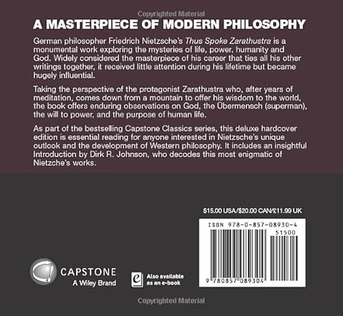 Thus Spoke Zarathustra: The Philosophy Classic
