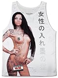 CHAQUETERO Lady Tattoo Cat Tank Top Ink Clubwear Sleeveless Men Muscle Shirt 2XL