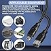 HATMINI 6FT Firewire 400 Cable, 4Pin Male to 6Pin Male Adapter, IEEE 1394 Firewire DV Cable for Printer, PC, Scanner, Camcorder