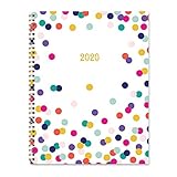 2020 Confetti Dots Large Weekly Monthly Planner