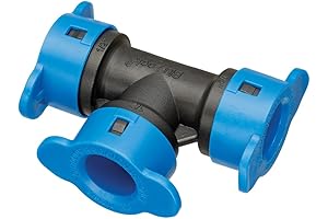 Orbit Irrigation Blu-Lock Tee, 1/2-Inch