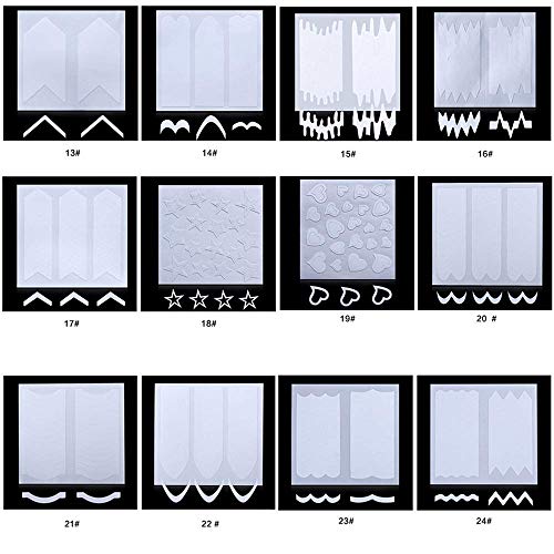 French Nail Stickers Manicure Punte per unghie