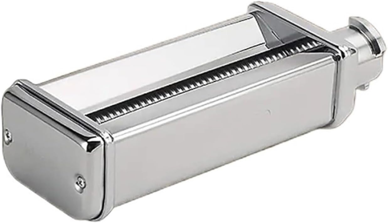 Pasta Sheeter and Cutter Set – Includes Fettuccine Attachment for Planetary Mixers(A Thin noodle)