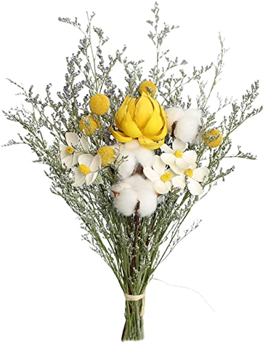 Ramo de flores naturales secas para decoración miniatura 1