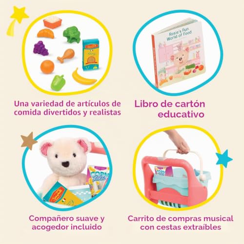 Carrito de la compra para niños B. toys que inspira sus primeras sonrisas 4
