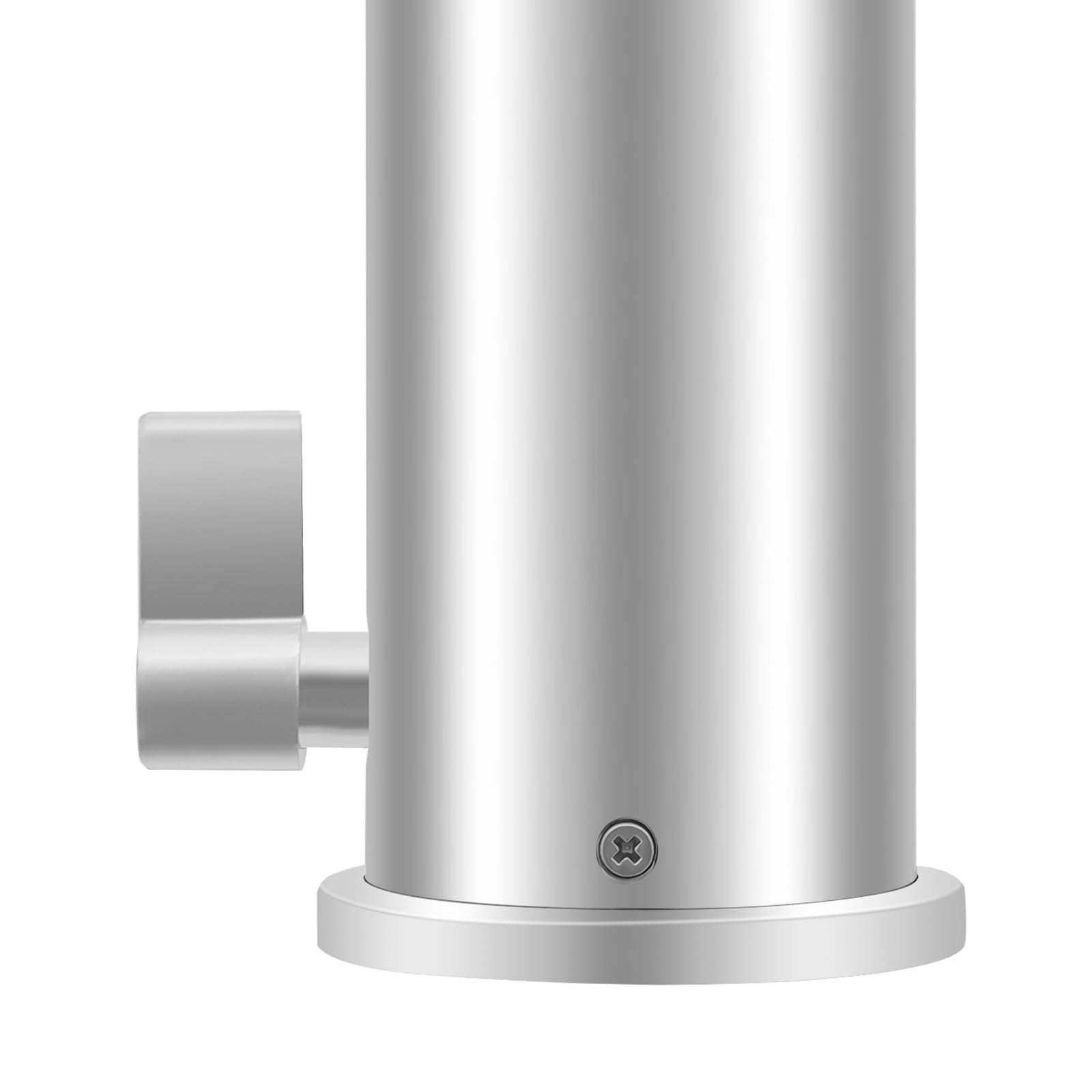Kran z czujnikiem 18,1 cm, automatyczny kran łazienkowy 0-55°C, bezdotykowa armatura z mosiądzu 304, 2 węże 55 cm, 3/8 cala, DC6 V do łazienki i kuchni