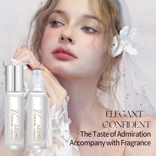 ADMD Alcohol-Free Perfume Roll On Ball Bearing Design, 10ml Long Lasting Fragrance Oil, Fresh & Elegant Scent for Women & Men — view 3