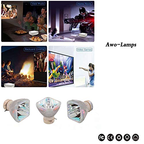 Lámpara original AWO UHP225W para Sony LMP-H220 y más miniatura 4