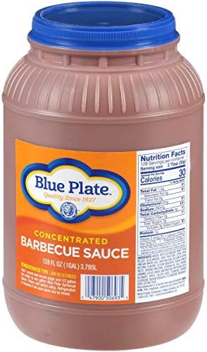 Blue Plate Concentrated Barbecue Sauce, 1 Gallon -- 4 per case.