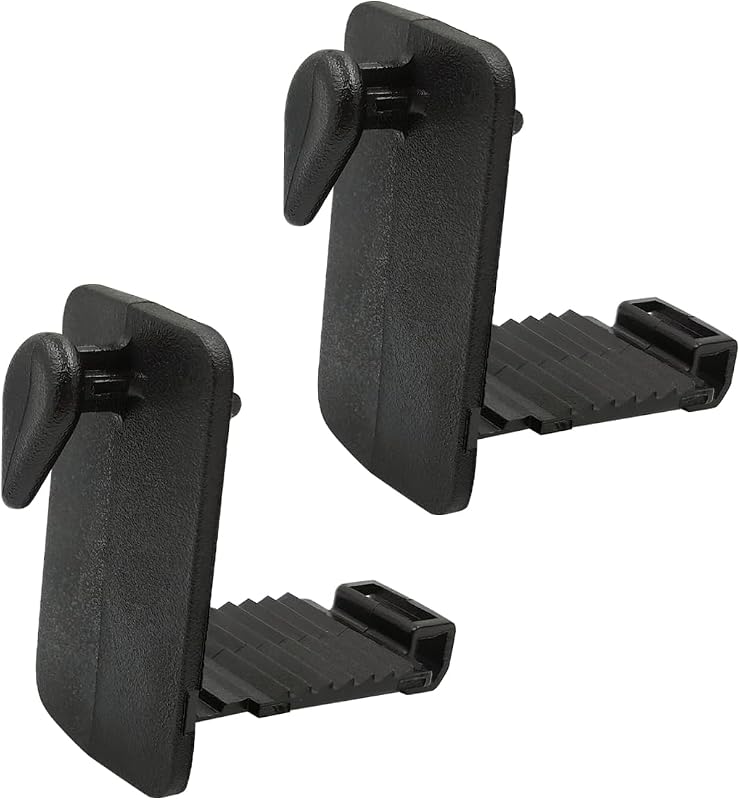 Ganchos de fixação do tapete do assoalho LXROAR01 para Chevrolet Corvette C4, C5 e C6 – 2 unidades
