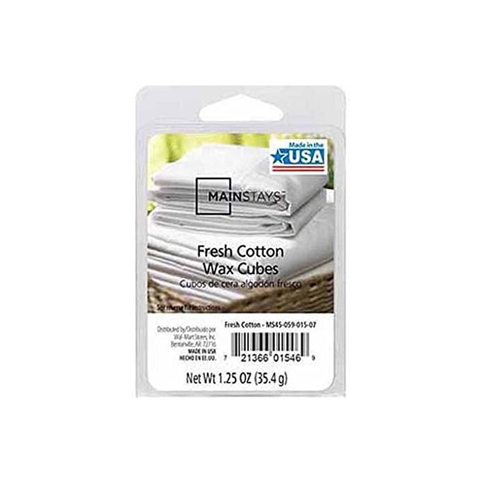 Buy Mainstays Fresh Cotton Wax Cubes Online at desertcart South Africa